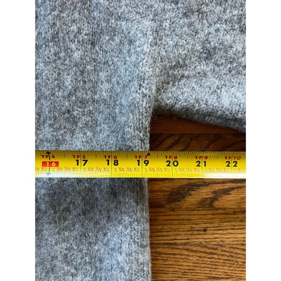 Zadig & Voltaire Gray Wool Open Cardigan Sweater Top  Women's Size Small - Picture 9 of 10